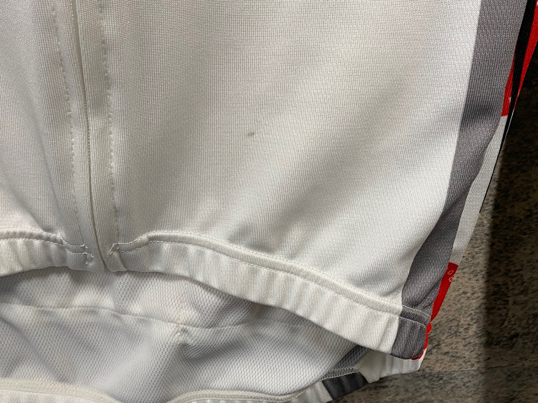 JT527 パールイズミ PEARL iZUMi 長袖 サイクルジャージ 白 M