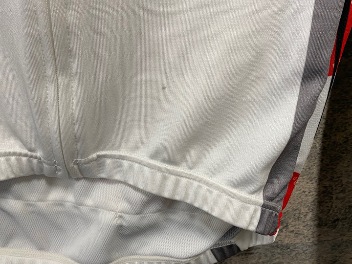 JT527 パールイズミ PEARL iZUMi 長袖 サイクルジャージ 白 M