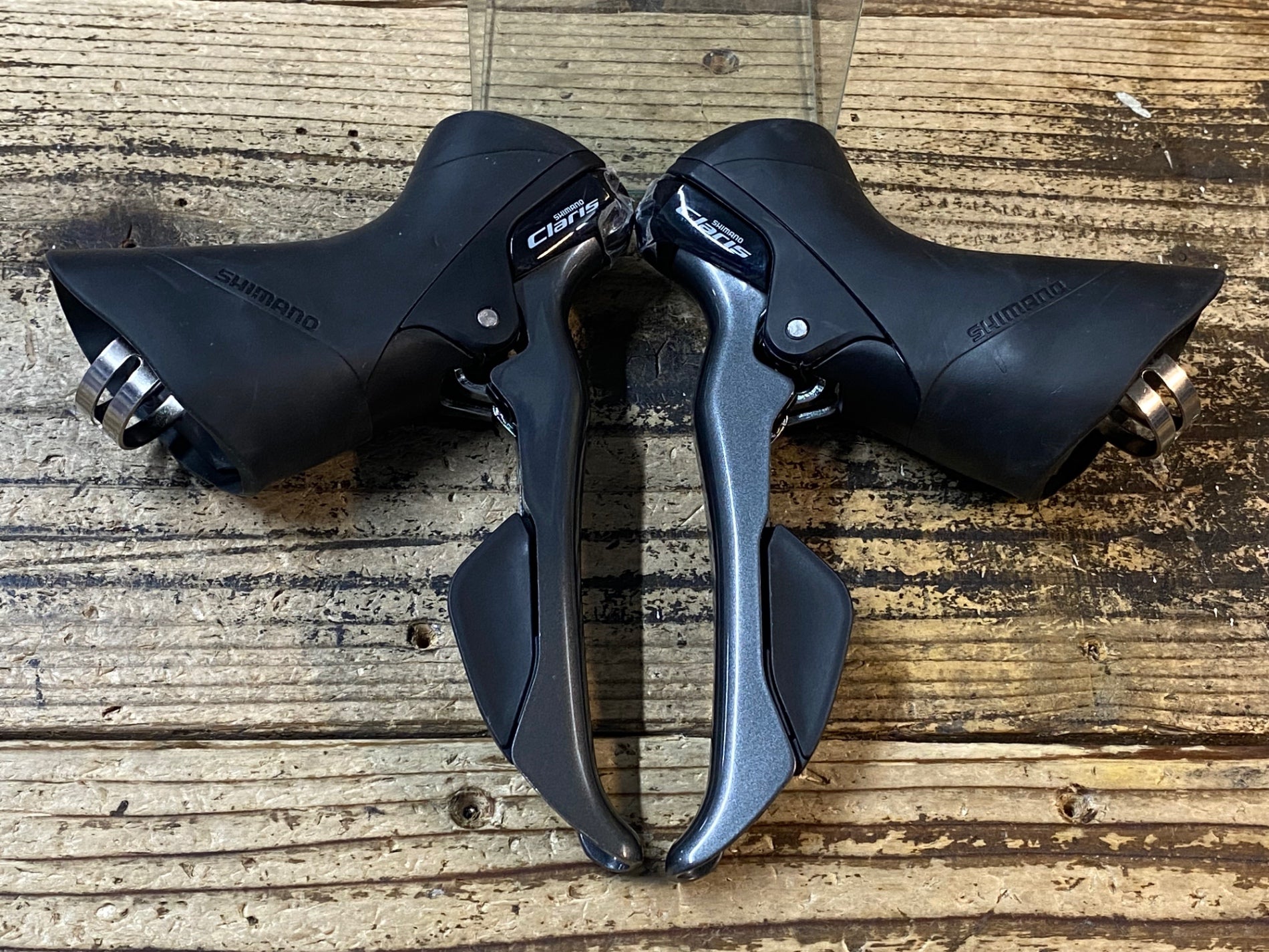 JQ407 シマノ SHIMANO クラリス Claris ST-R2000 STIレバー 2x8s