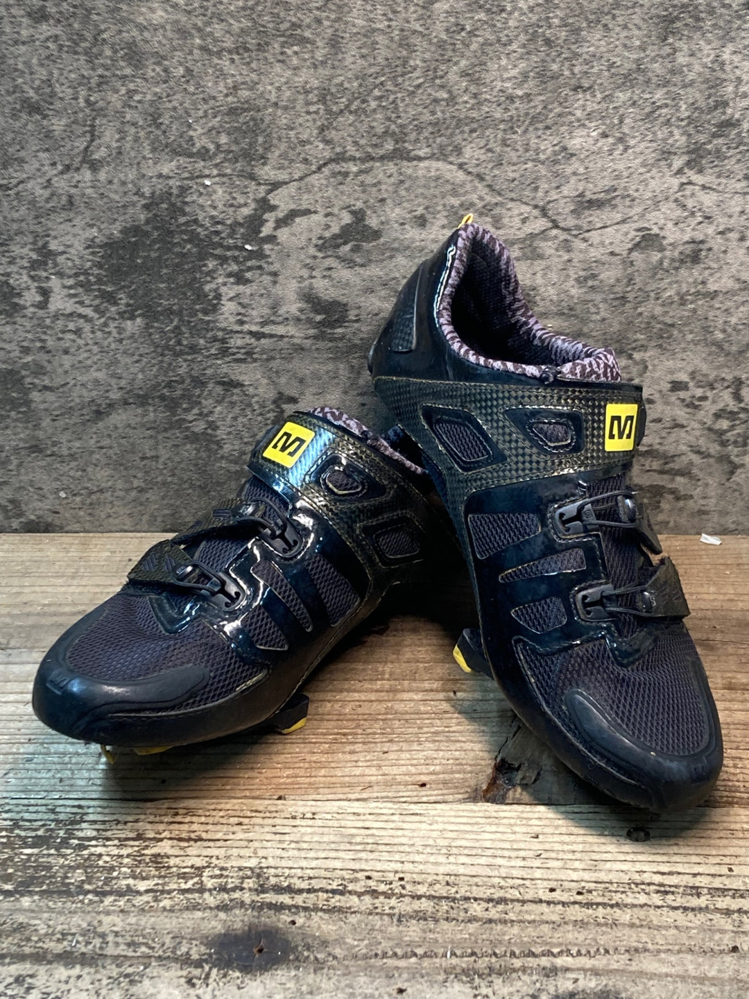 JR402 マヴィック MAVIC ゼリウム ZXELLIUM ULTIMATE ビンディングシューズ SPD-SL 黒 EU39 1/3