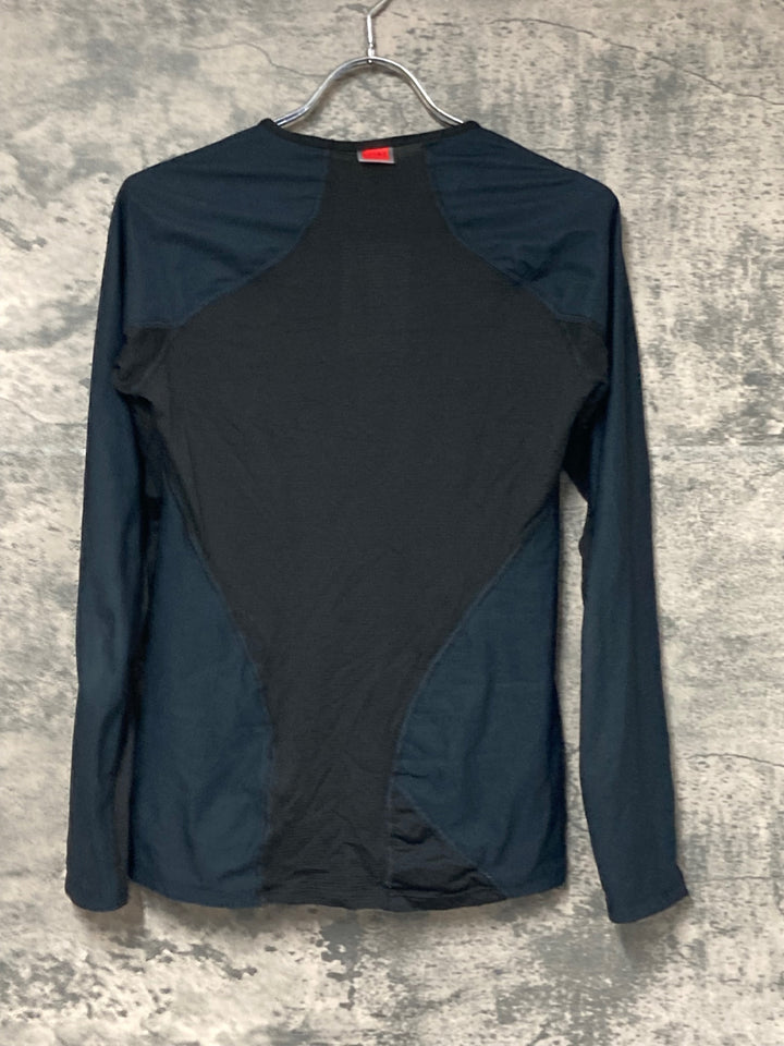 JV846 ゴア GORE BIKE WEAR 長袖 ベースレイヤー 黒 M 裏起毛 WINDSTOPPER