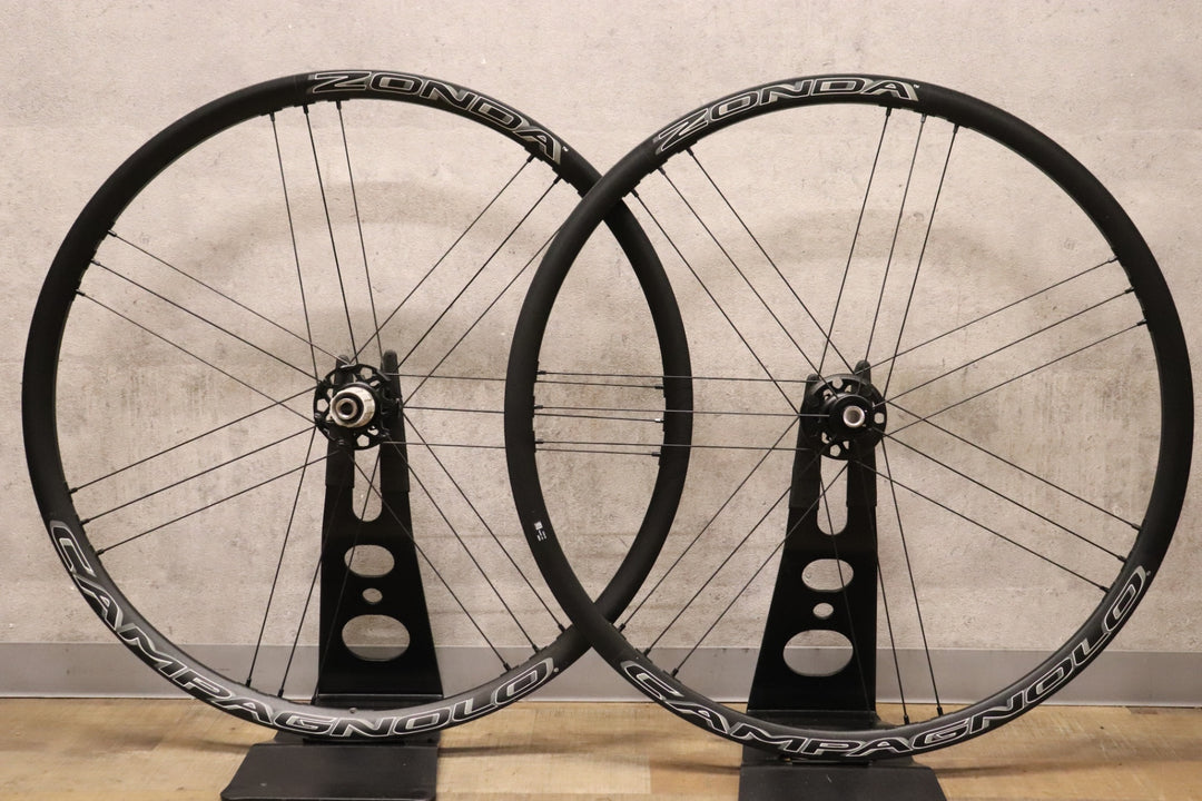 カンパニョーロ CAMPAGNOLO ゾンダ ZONDA DB 17C アルミ クリンチャー シマノ 12/11S ホイールセット 【さいたま浦和店】