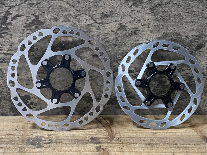 KD473 シマノ SHIMANO SM-RT64 ディスクブレーキローター Φ160/140 セット