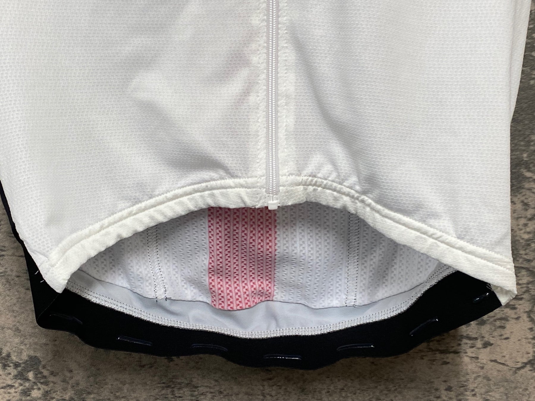 JK699 アソス assos Speed Club Jersey 半袖 サイクルジャージ 白 黒 S