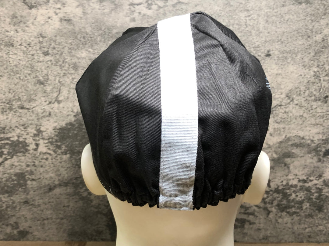 JP857 カステリ CASTELLI サイクルキャップ 黒 ワンサイズ