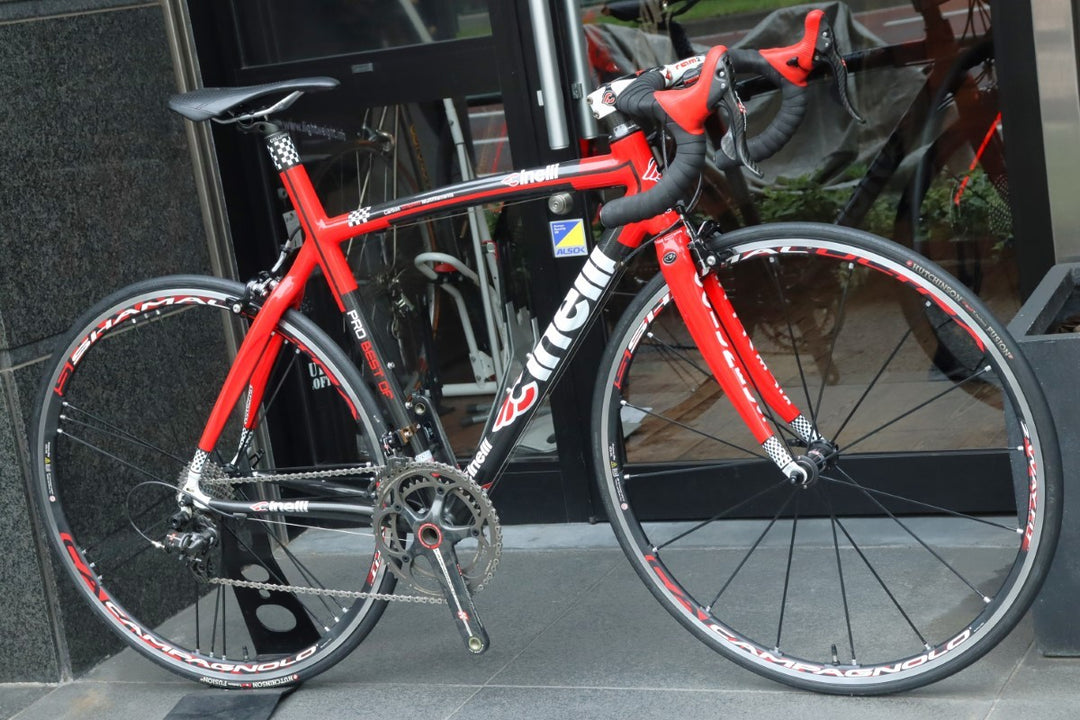 チネリ CINELLI プロベストオブ PRO BEST OF 2009モデル カンパニョーロ スーパーレコード 11S カーボン ロードバイク 【東京南麻布店】