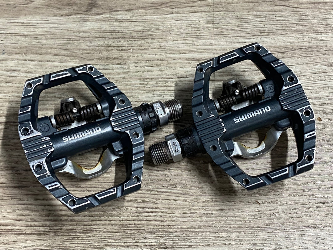 KE283 シマノ SHIMANO PD-EH500 ビンディングペダル 片面フラット SPD
