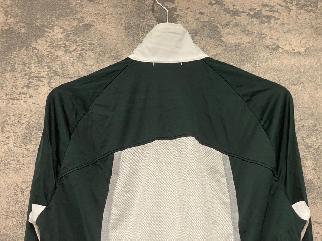 KA049 パールイズミ PEARL iZUMi 長袖 ウィンドブレーカー 白 黒 S