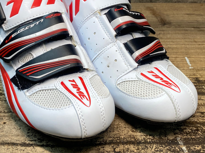 JR515 タイム TIME ULTEAM RS CARBON ビンディングシューズ 白 EU40