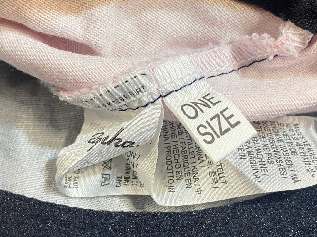 KC687 ラファ RAPHA ATHLETES CAP サイクルキャップ 黒 総柄 ONESIZE