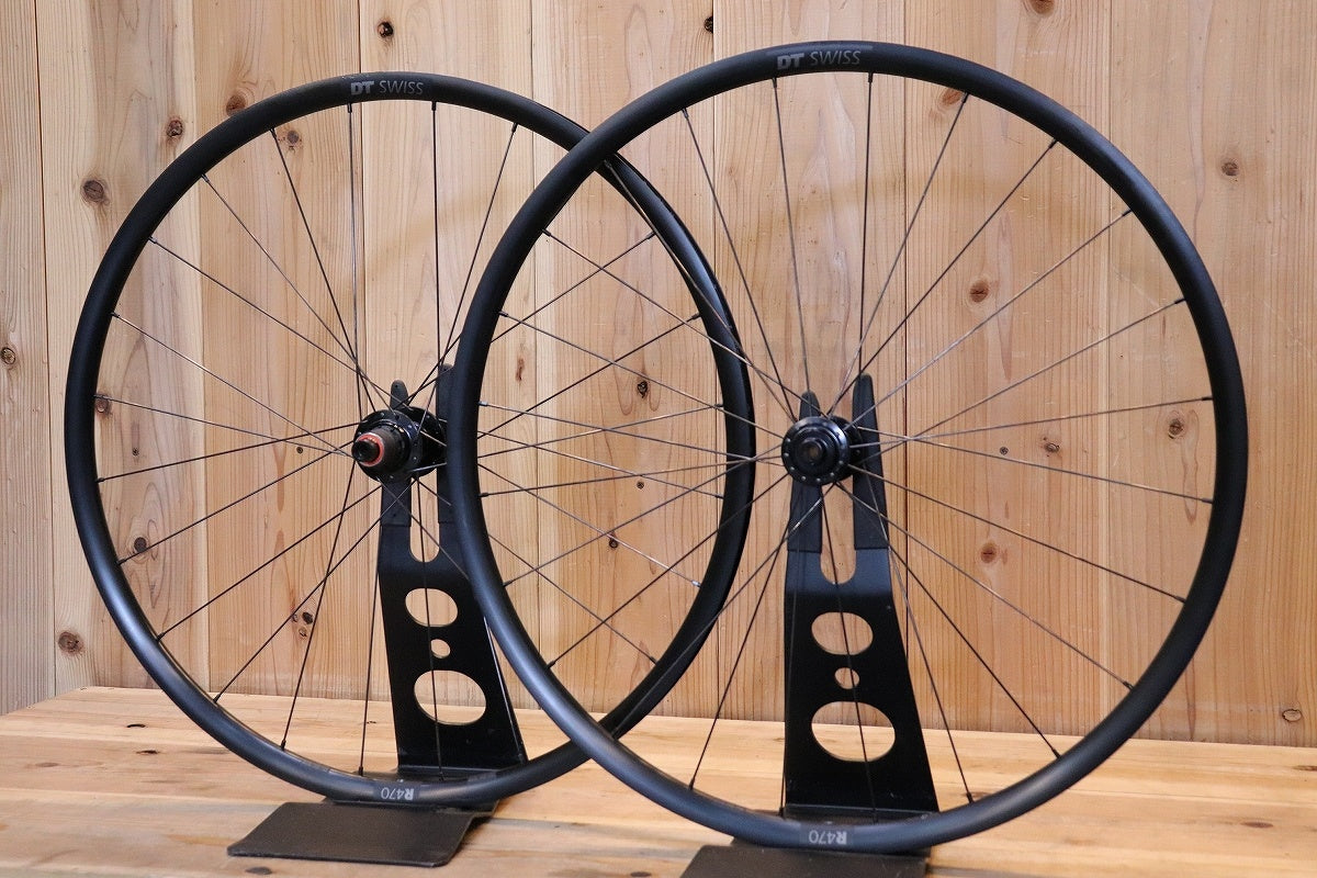 DT SWISS R470 DB アルミ チューブレスレディ ホイールセット スラム