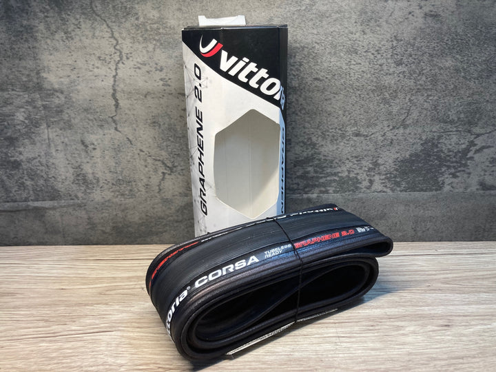 JK161 ヴィットリア vittoria コルサ CORSA GRAPHENE 2.0 チューブレスレディ タイヤ 700x25c 未使用