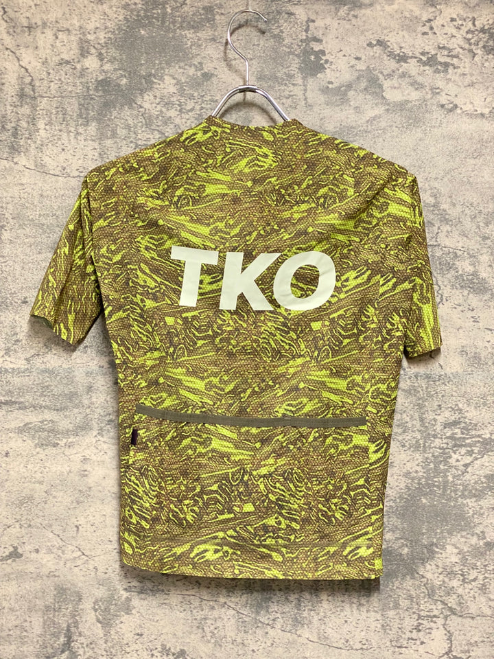 KJ290 パスノーマルスタジオ PAS NORMAL STUDIOS WOMEN'S T.K.O. Mechanism Pro Jersey - Disorder 半袖 サイクルジャージ カモ L