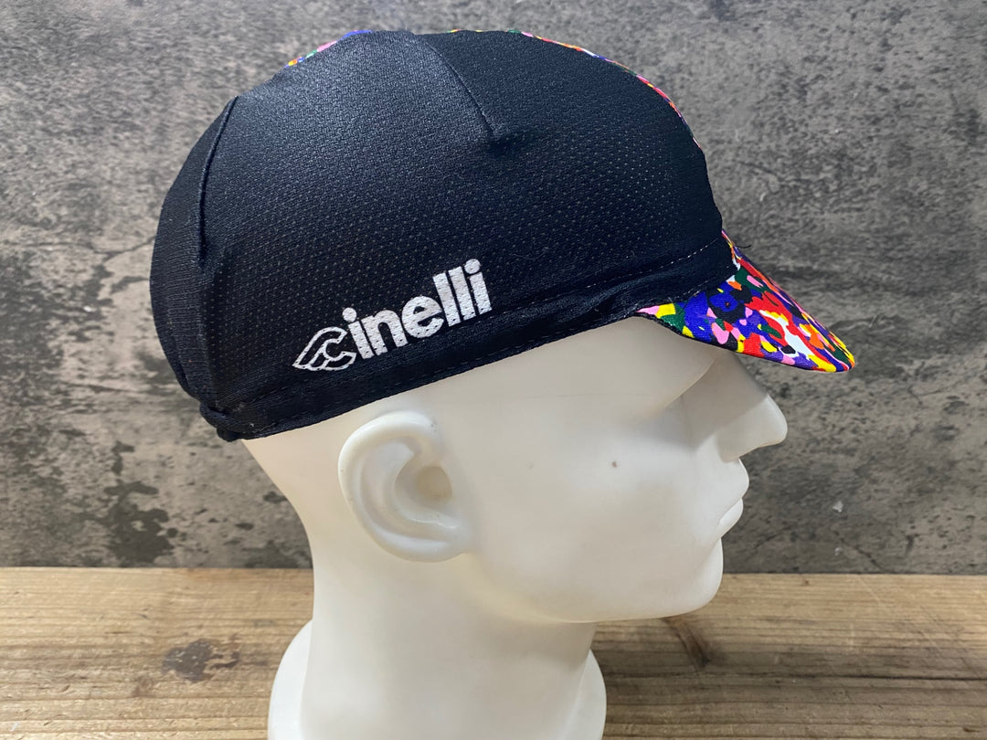 KP123 チネリ Cinelli サイクルキャップ 黒 ワンサイズ