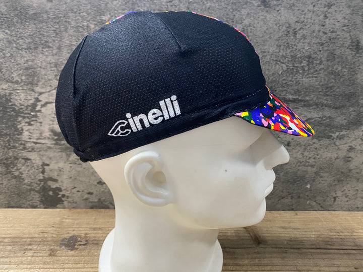 KP123 チネリ Cinelli サイクルキャップ 黒 ワンサイズ