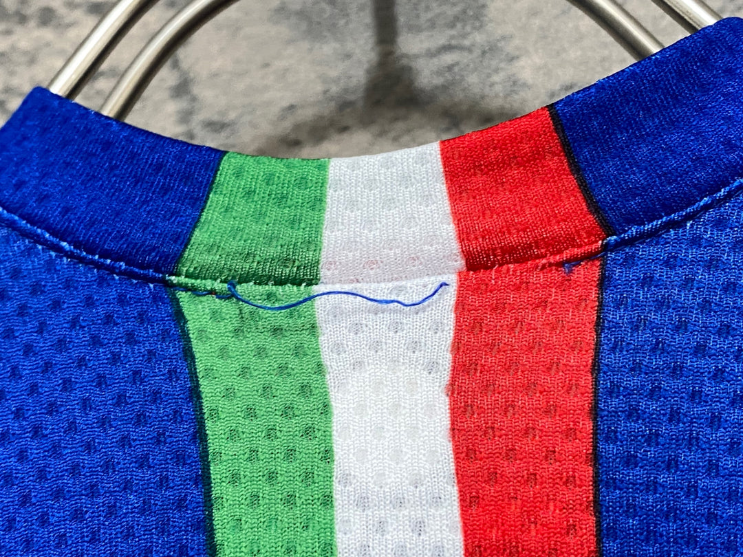 KJ761 カステリ CASTELLI 半袖 サイクルジャージ 青 M