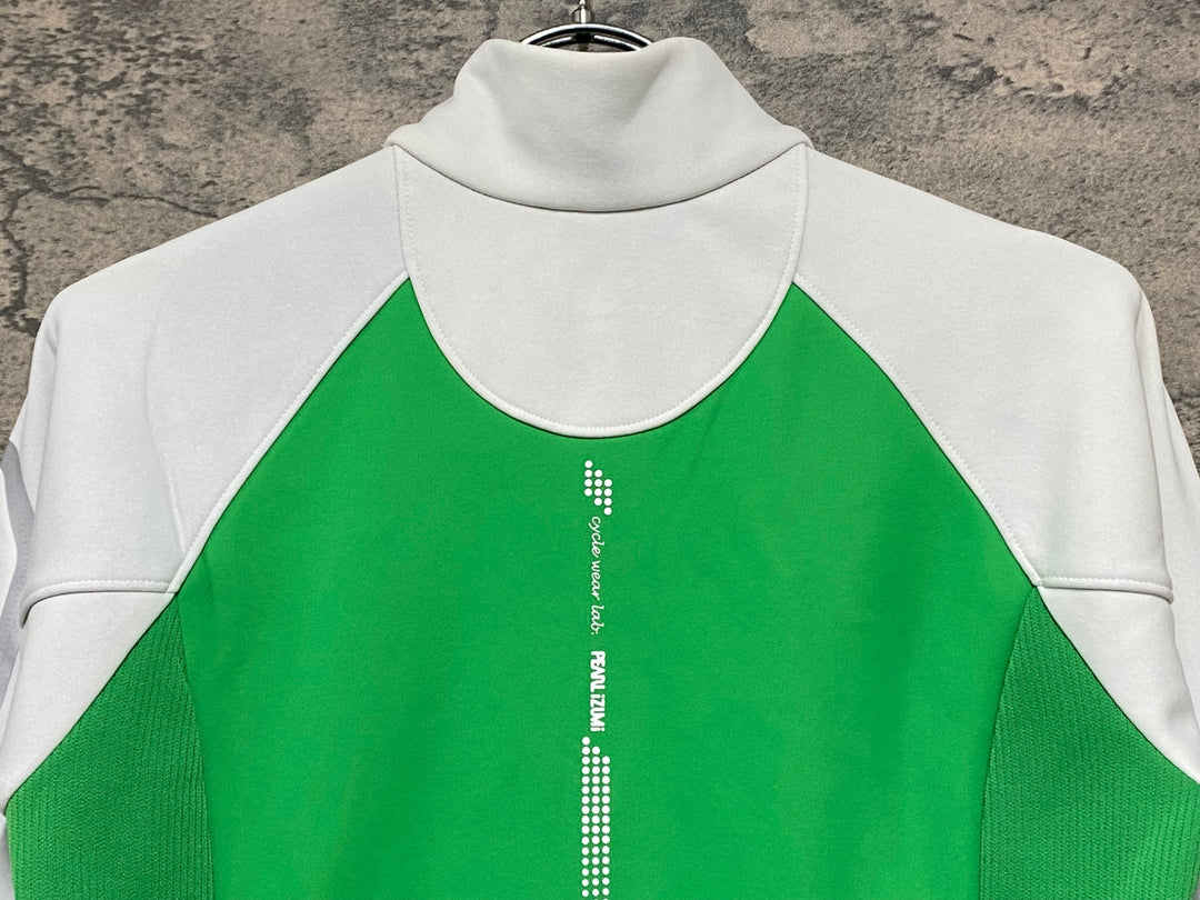 JV931 パールイズミ PEARL iZUMi 長袖 サイクルジャージ 緑 M 裏起毛