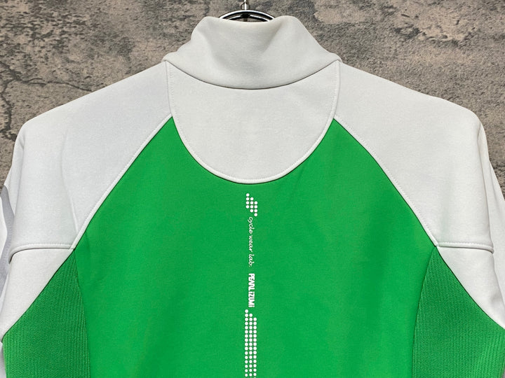 JV931 パールイズミ PEARL iZUMi 長袖 サイクルジャージ 緑 M 裏起毛