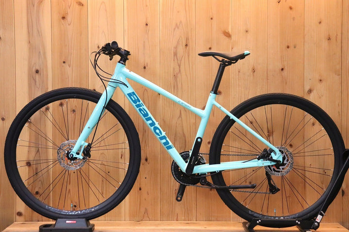 ビアンキ BIANCHI C SPORT 2 DISC 2023年モデル 43サイズ シマノ アセラ MIX 8S アルミ クロスバイク 【芦屋店】