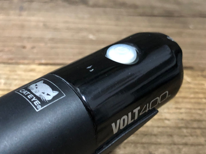 JX613 キャットアイ CATEYE ボルト VOLT400 フロントライト 点灯確認済み