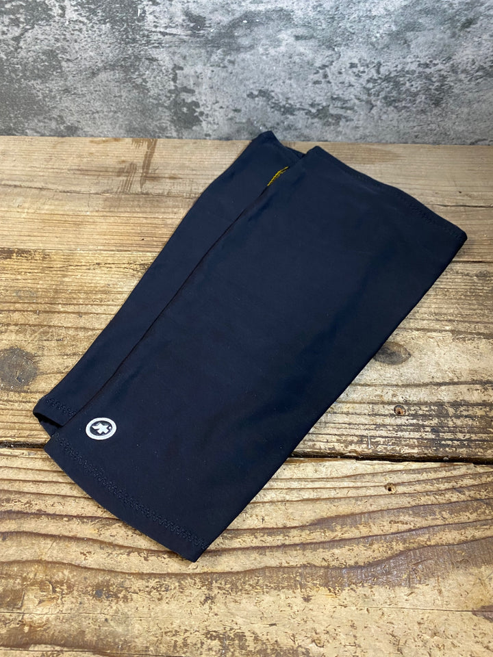 KG665 アソス assos KNEE WARMERS ニーウォーマー 黒 1 裏起毛