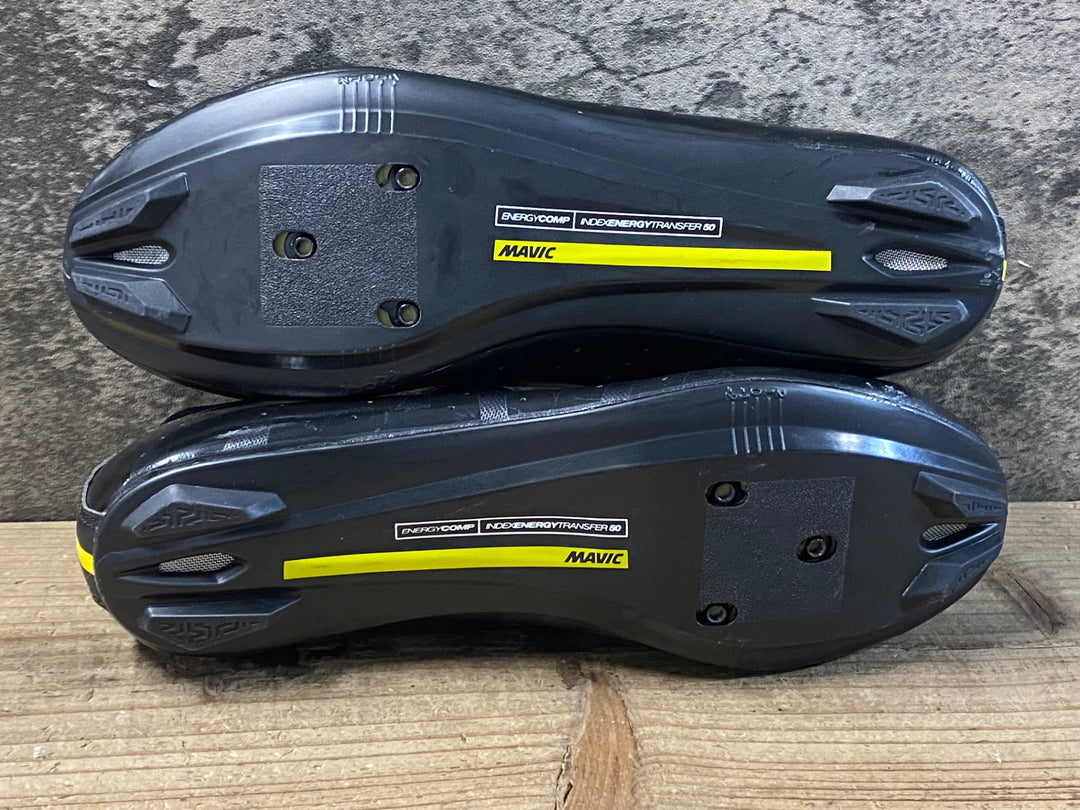 KA359 マヴィック MAVIC コスミック COSMIC BOA ビンディングシューズ SPD-SL EUR42 2/3 黒