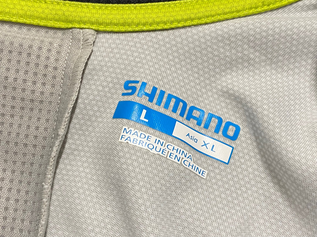 JW486 シマノ SHIMANO 半袖 サイクルジャージ 青 XLサイズ