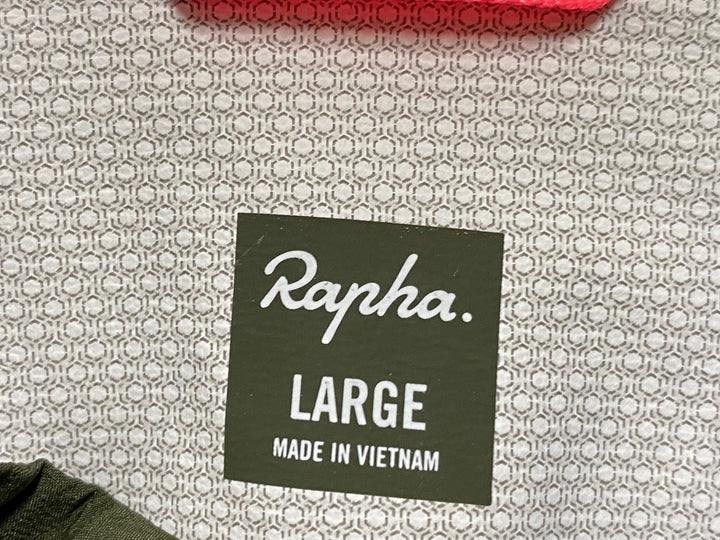 KP760 ラファ Rapha CLASSIC RAIN JACKET Ⅱ 長袖 レインジャケット カーキグリーン L