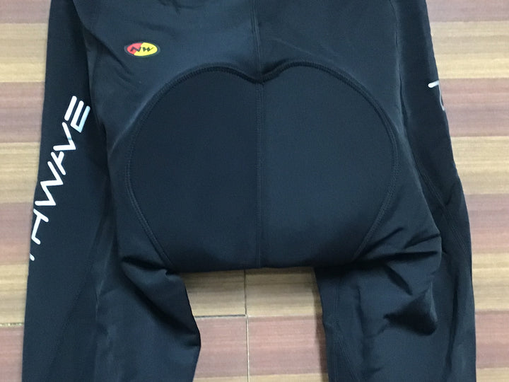 HN996 ノースウェーブ NORTH WAVE レーサータイツ 黒 M 裏起毛 スレあり