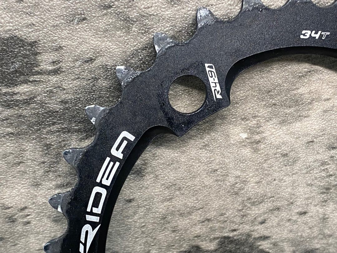 JO926 リデア RIDEA PowerRing W2T  R4-9 チェーンリングセット 50/34T 11S