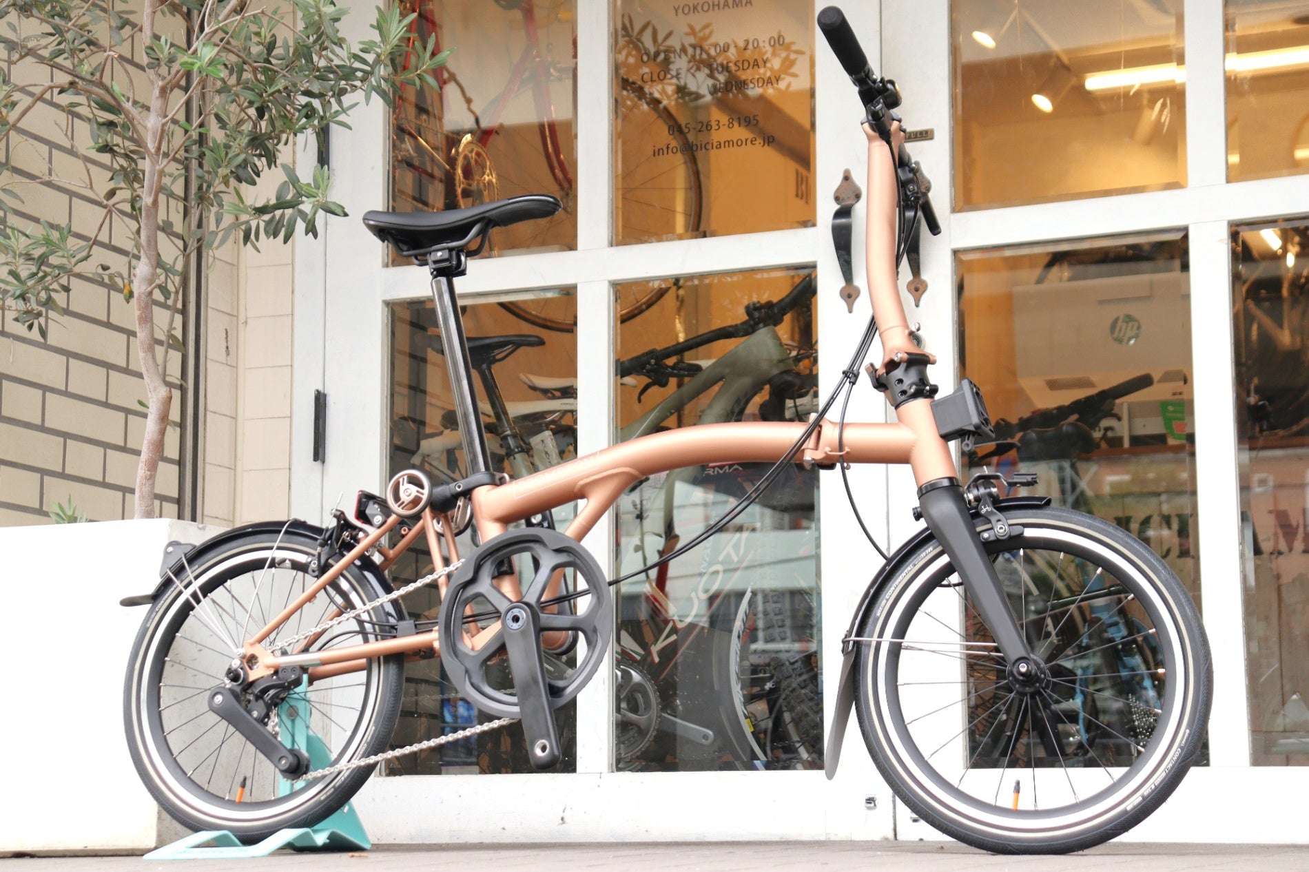 ブロンプトン BROMPTON T LINE URBAN LOW CERATECH BRONZE S4L 2025