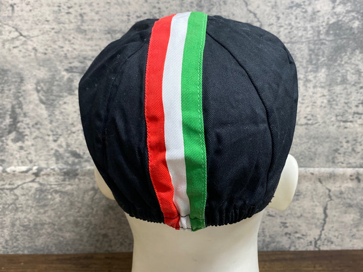 KH245 カステリ CASTELLI サイクルキャップ 黒 フリーサイズ