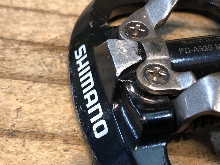 JS055 シマノ SHIMANO PD-A530 ビンディングペダル SPD