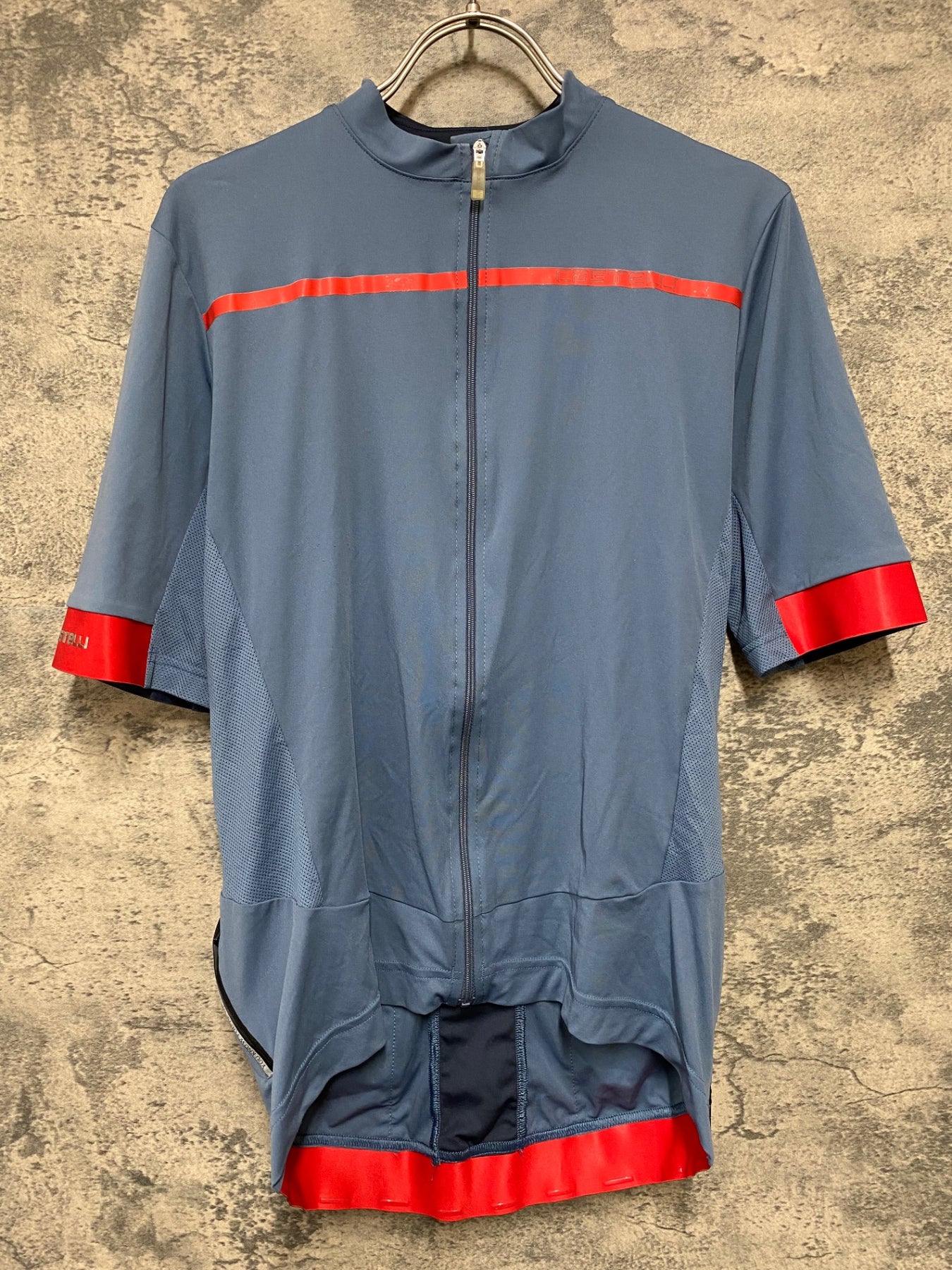 KB217 カステリ CASTELLI 半袖 サイクルジャージ グレー XL – BICI
