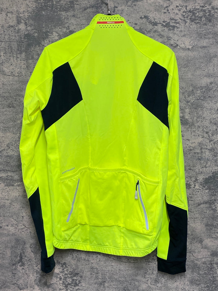 KG925 ボントレガー BONTRAGER Velocis S1 Softshell Jacket Vestes 長袖 サイクルジャケット ネオンイエロー S 裏起毛