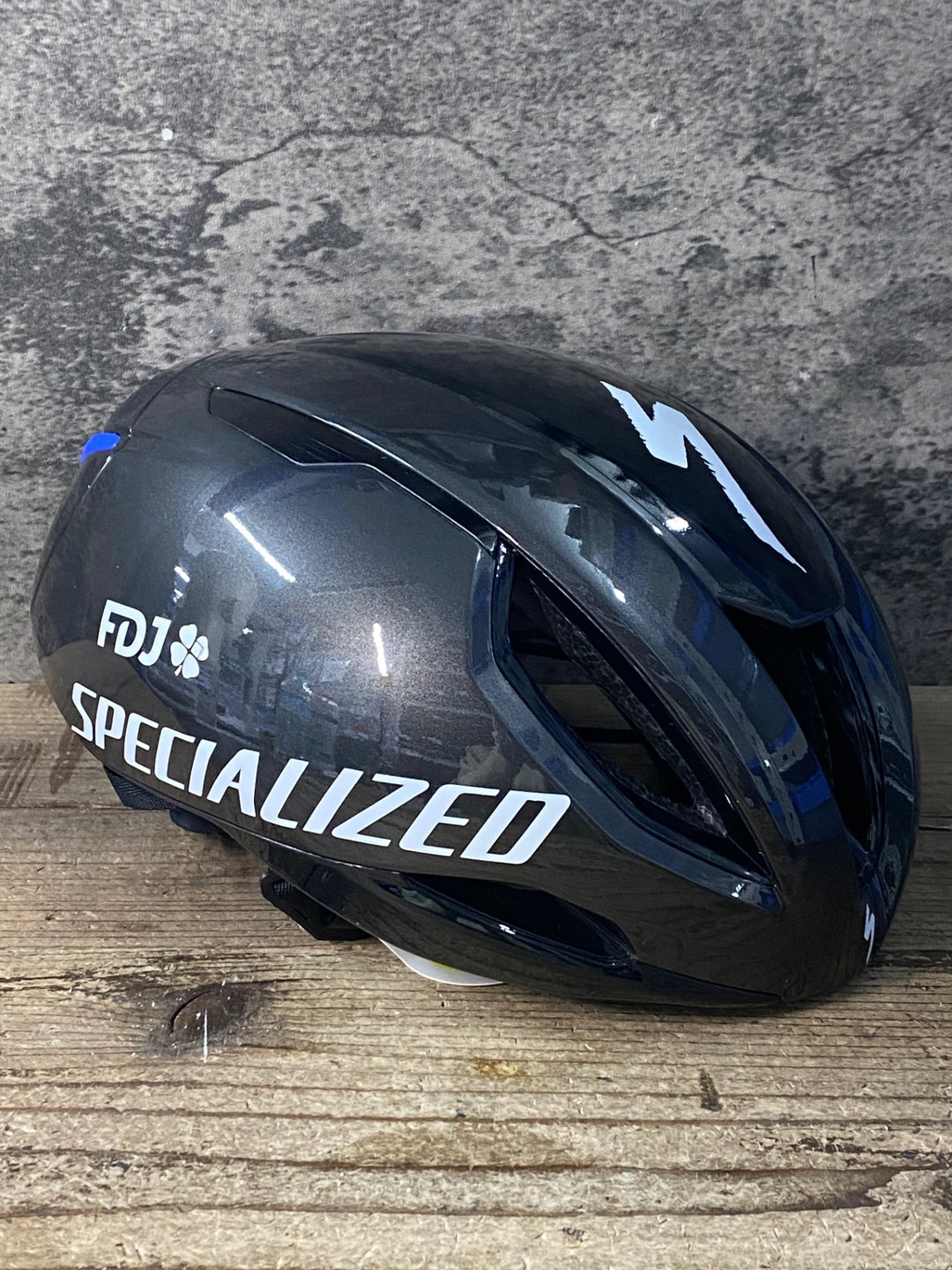 JO224 スペシャライズド SPECIALIZED S-WORKS EVADE 3 ヘルメット 2025 FDJ Suez 黒 M 55-59cm 未使用 2025/06製造 JCFステッカー