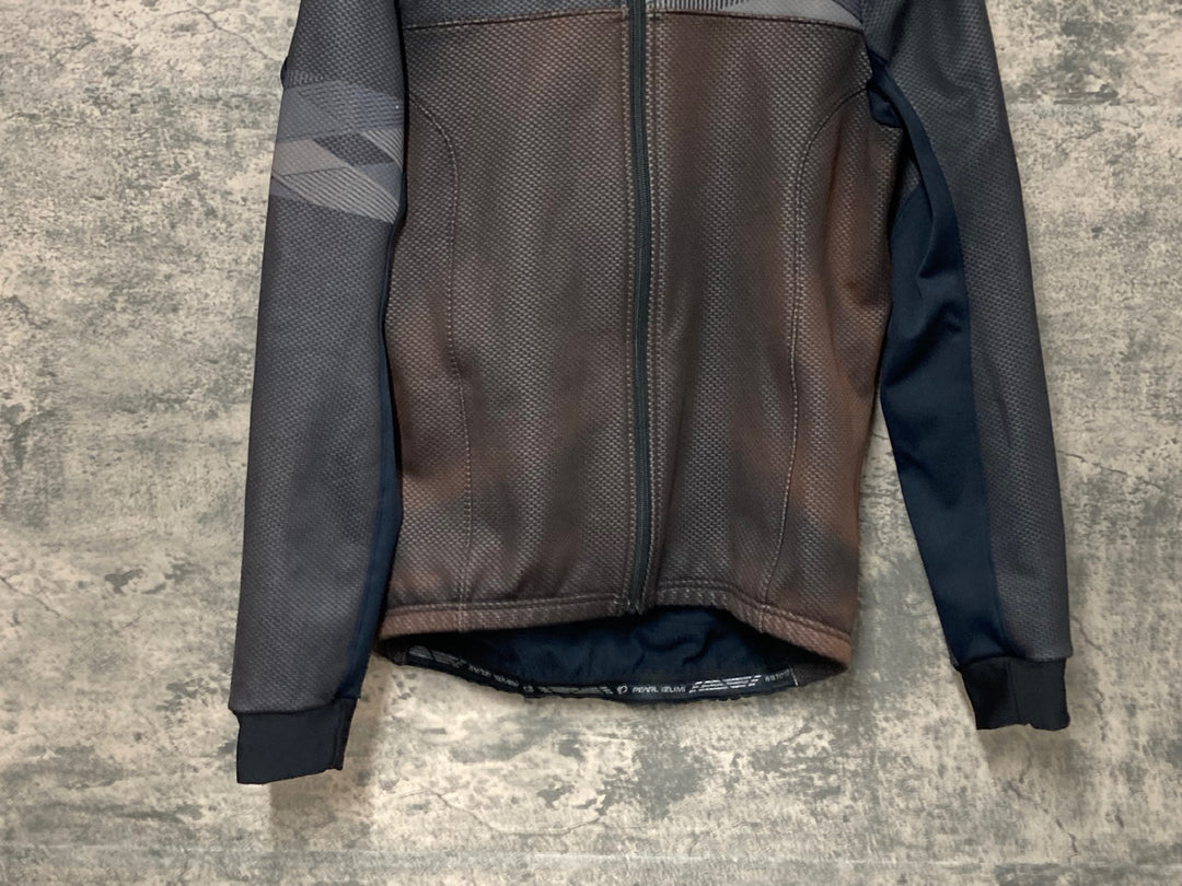 JW073 パールイズミ PEARL iZUMi 長袖 サイクルジャケット 黒 L 裏起毛