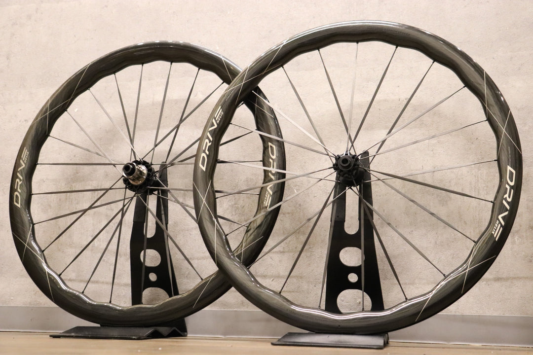 エリートホイールズ ELITEWHEELS ドライブ DRIVE HELIX 46D CS カーボン チューブレスレディ シマノフリー ホイールセット 【さいたま浦和店】