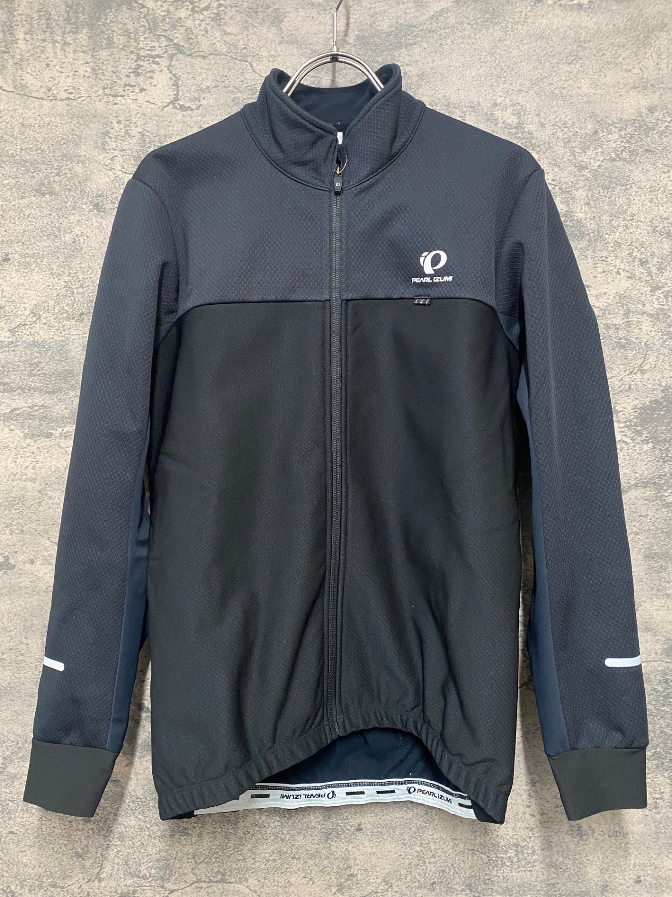 JG794 パールイズミ PEARL iZUMi 長袖 サイクルジャケット 黒 M 裏起毛