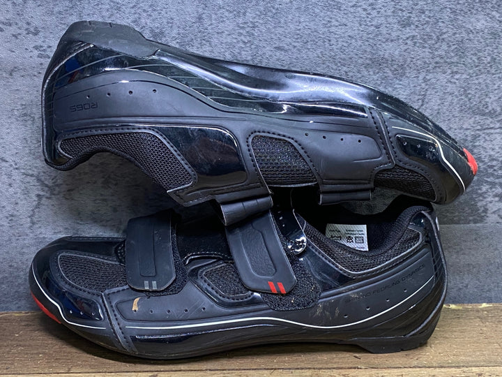 JJ037 シマノ SHIMANO R065 SH-R065 ビンディングシューズ 3穴 EU40 ブラック