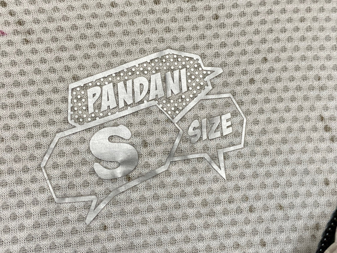 JR199 パンダーニ pandani 半袖サイクルジャージ 白茶 S エアロジャージ