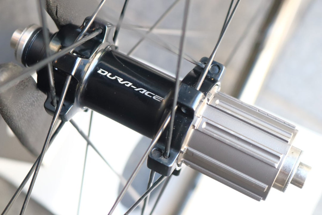 シマノ SHIMANO デュラーエース DURA-ACE WH-9000 C24 アルミ カーボン ホイールセット 12/11S 【東京南麻布店】