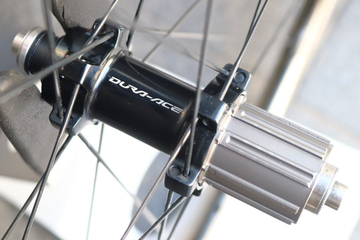 シマノ SHIMANO デュラーエース DURA-ACE WH-9000 C24 アルミ カーボン ホイールセット 12/11S 【東京南麻布店】