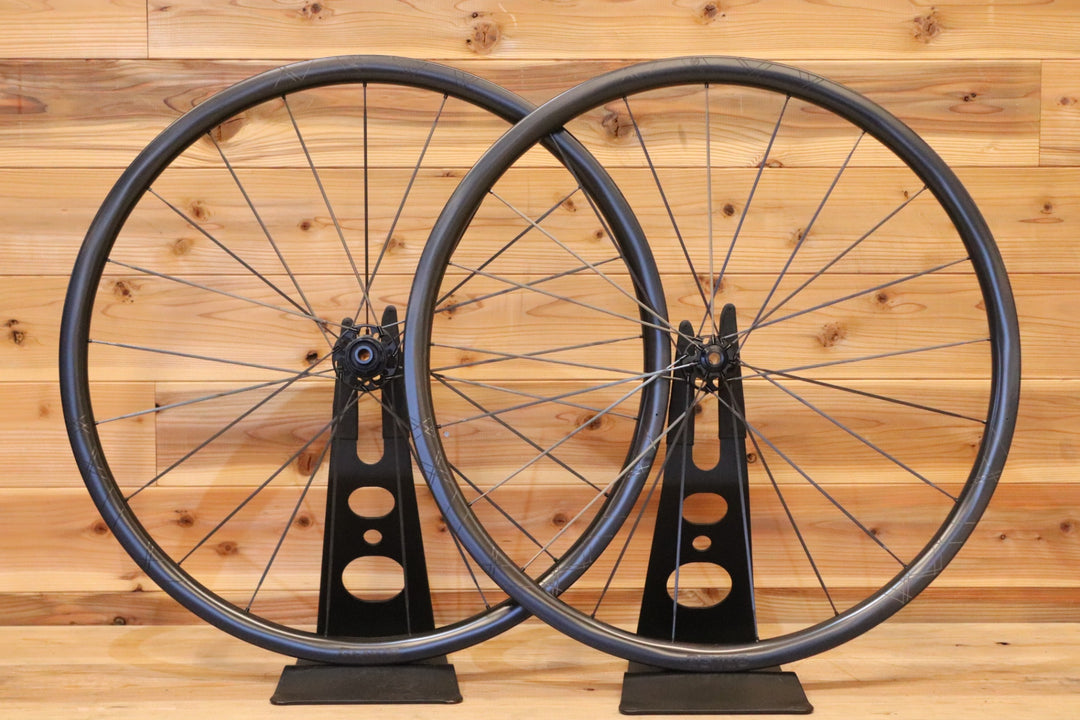 未使用品！ エレリサーチ ERE RESEARCH ジーナス GENUS SL30-R DISC シマノ 11S/12S 21C カーボン チューブレスレディ ロードバイク ホイールセット 【広島店】