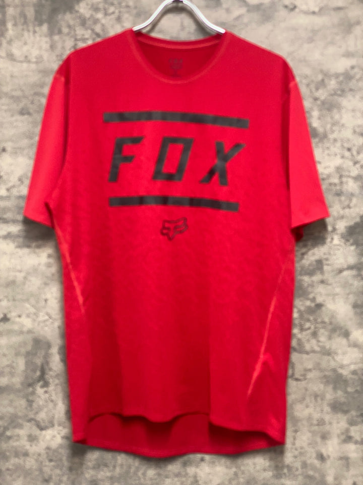 JI154 フォックス FOX 半袖 Tシャツ 赤 L