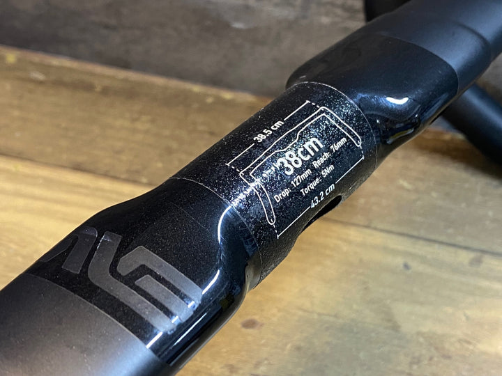 JO753 エンヴィ ENVE SES AR ROAD HANDLEBAR カーボン ドロップハンドル ブラケット/エンド部 C-C385/432mm