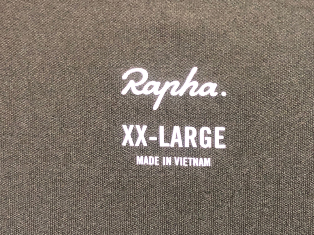 KN295 ラファ Rapha MEN'S CORE JERSEY 半袖 サイクルジャージ カーキ XXL