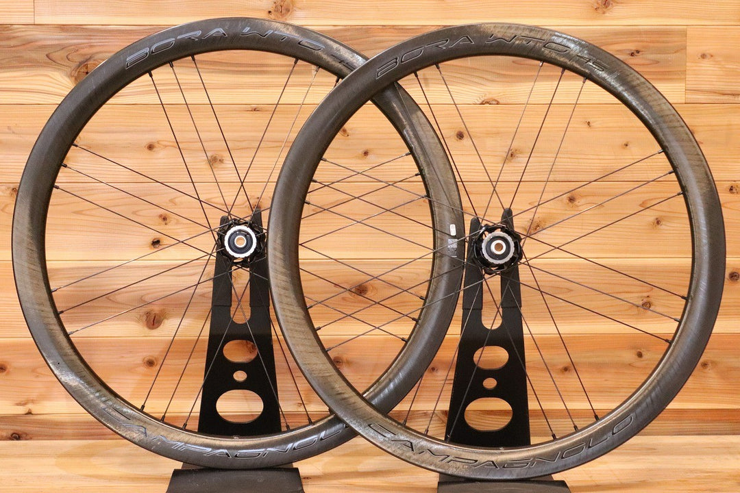 カンパニョーロ CAMPAGNOLO ボーラ BORA WTO 45 DB シマノ 11S/12S 19C カーボン チューブレス ホイールセット 【広島店】