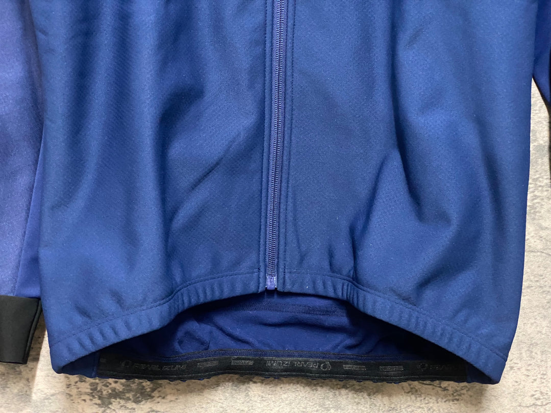 JZ249 パールイズミ PEARL iZUMi 長袖 サイクルジャケット ネイビー L 裏起毛