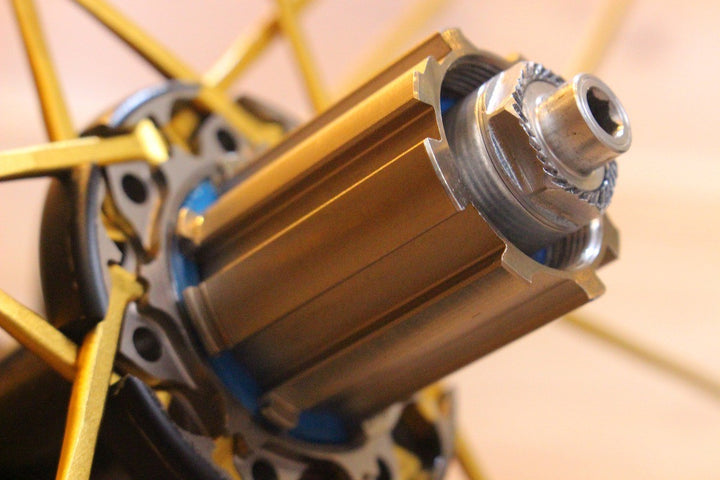 カンパニョーロ CAMPAGNOLO シャマルウルトラ ゴールド SHAMAL ULTRA GOLD アルミ クリンチャー ホイールセット カンパ11S/12S 【名古屋店】